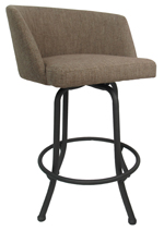 Joey on Noam Base Metal Bar Stool